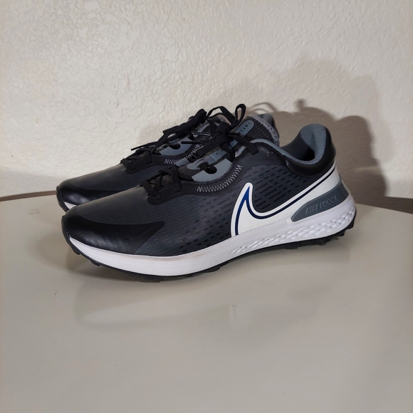 Nike Infinity Pro 2 Spikeless Black/Gray Outdoor Golf Shoes Men's Size US 10.5 - Picture 1 of 16